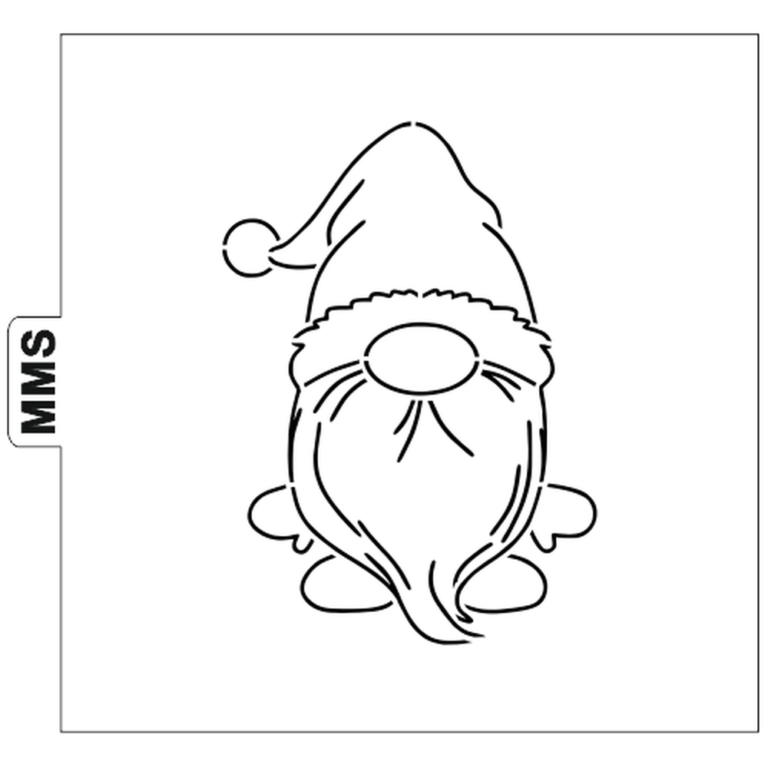 Pochoir Pyo Gnome De Noel Mini Miss Sugar