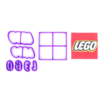 Emporte pièce en kit logo Lego