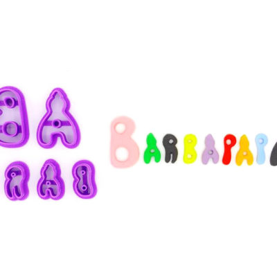 Emporte pièce en kit logo Barbapapa