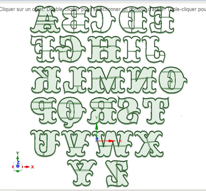 Set de 26 emporte-pièces alphabet - Emporte pièce lettre et chiffre