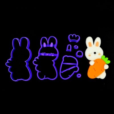 Emporte pièce en kit lapin serre carotte