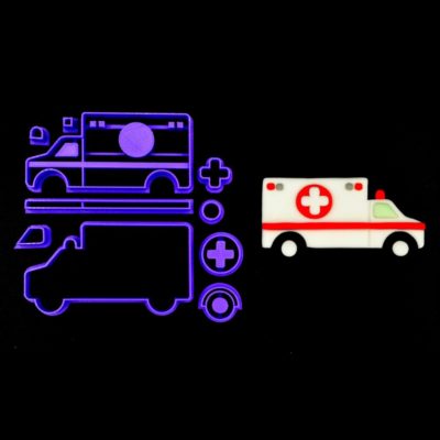 Emporte pièce en kit ambulance
