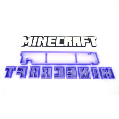 Emporte pièce en kit logo Minecraft