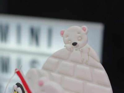 gâteau polaire ourson igloo